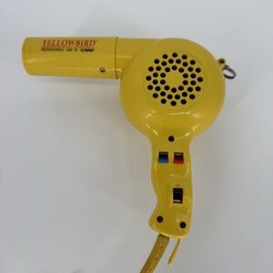 Vintage‎ Conair Pro Style YELLOWBIRD 1600 Hair Dryer Model #07516 Prop Display